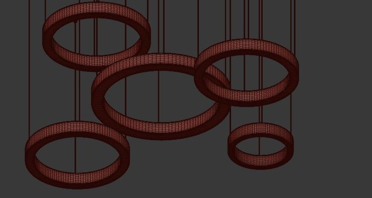 Light Ring Horizontal von 3D model_2