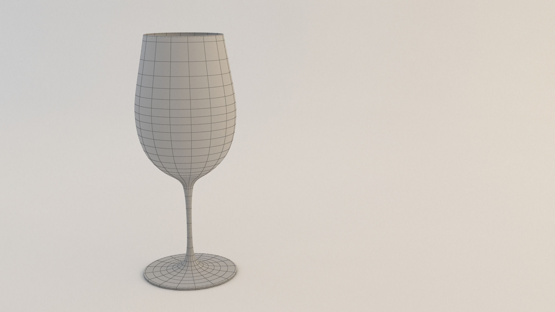 GLASS---Wine three wine glasses Free 3D model_2