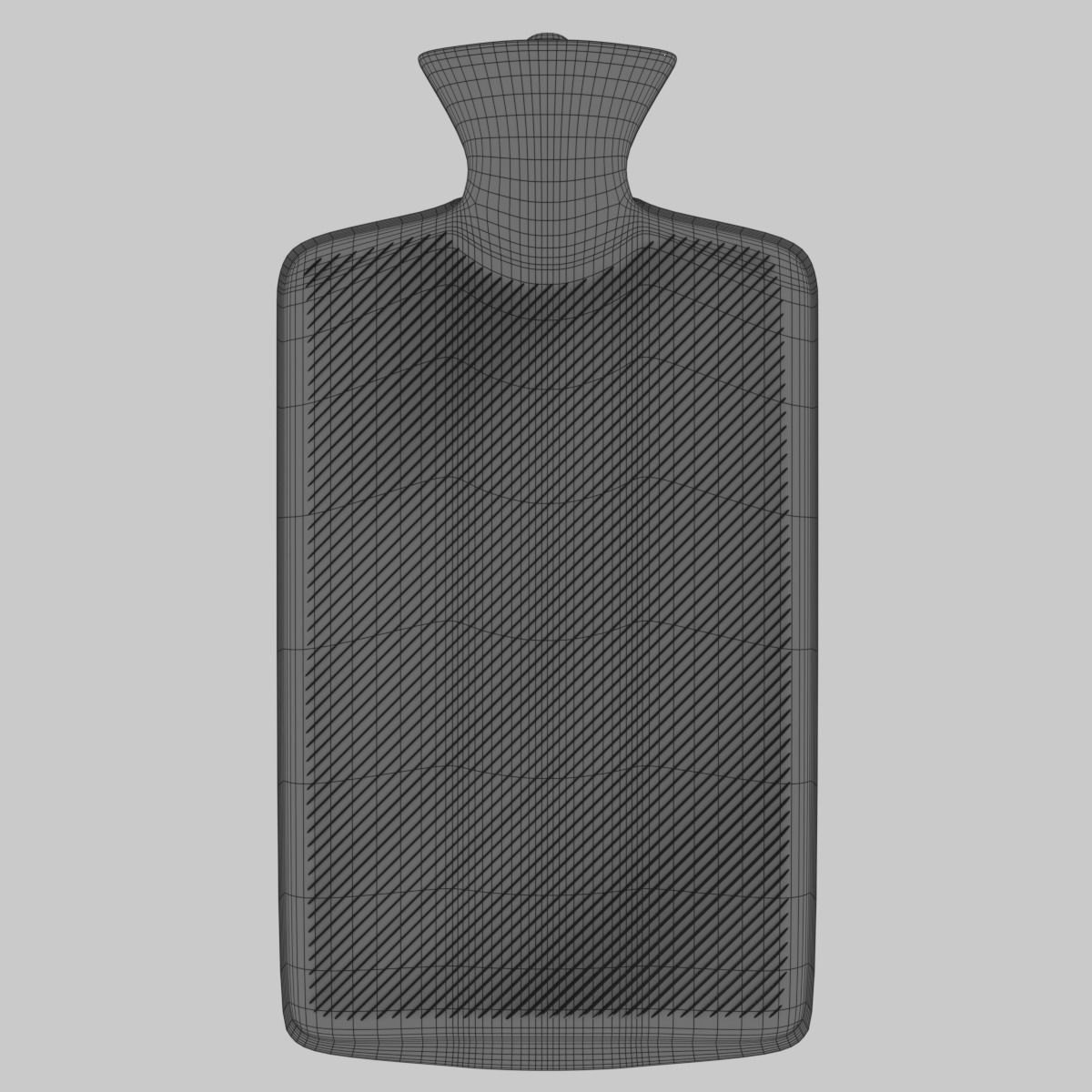 Hot Water Bottle 3D model_3