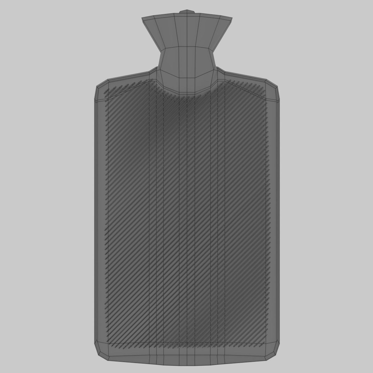Hot Water Bottle 3D model_4