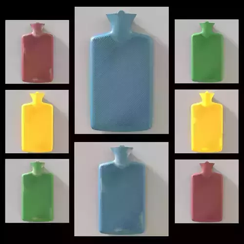 Hot Water Bottle 3D model