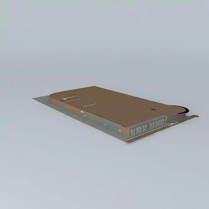 Centre Commercial Le Mill é Naire Free 3D model