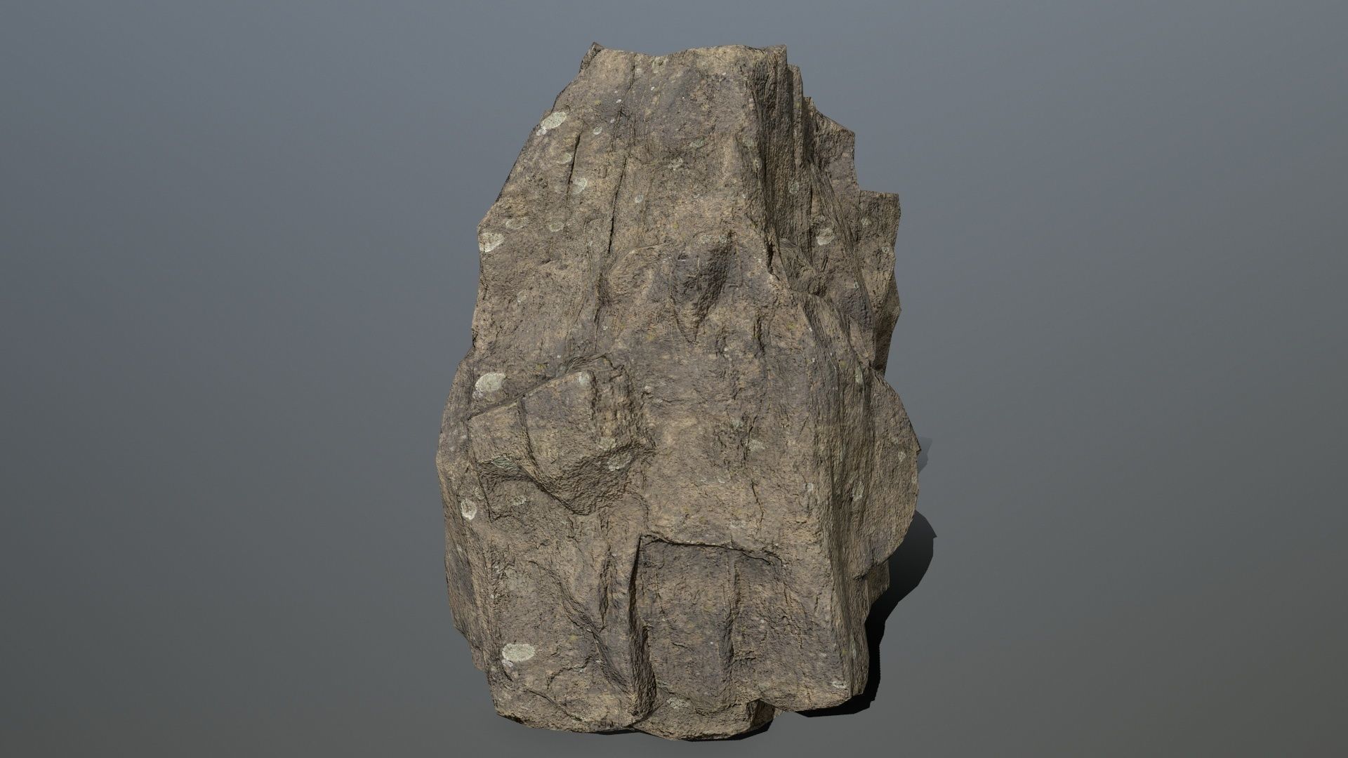Rocks set 8 rock Low-poly 3D model_7