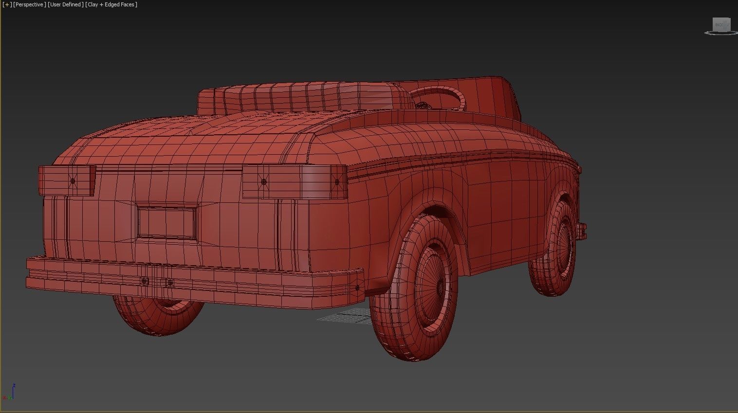 Pedal car Moskvich AZLK 3D model_11