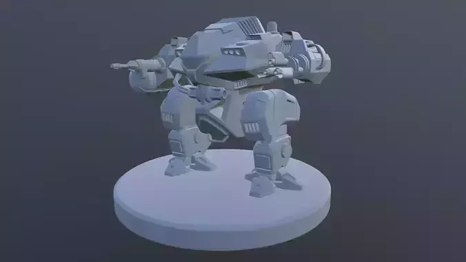 Mech LowPoly robot