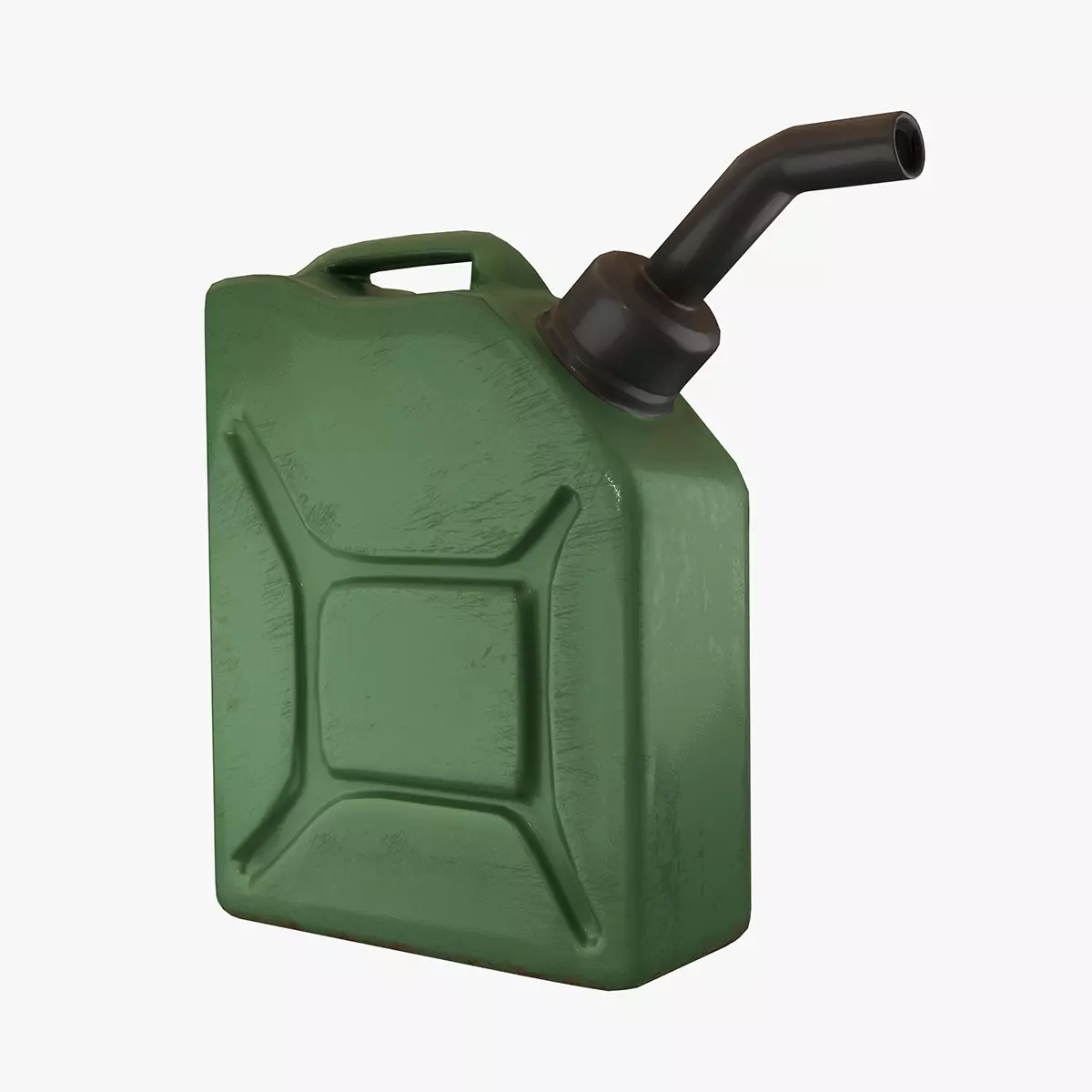 Jerry Can Low-poly 3D model_0