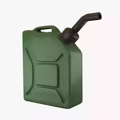 Jerry Can Low-poly 3D model