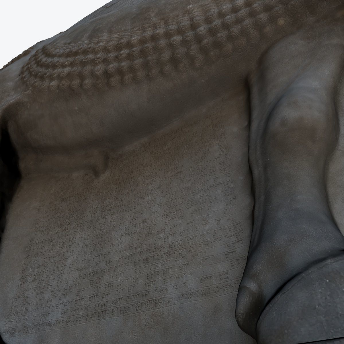 ASSYRIAN - WINGED BULL OF KORSABAD 3D model_48