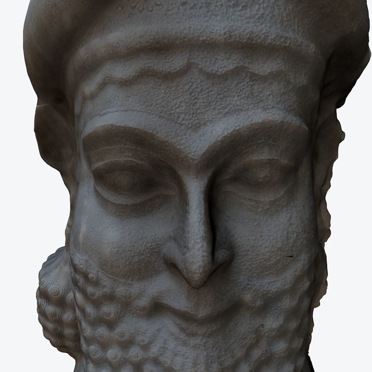 ASSYRIAN - WINGED BULL OF KORSABAD 3D model_9