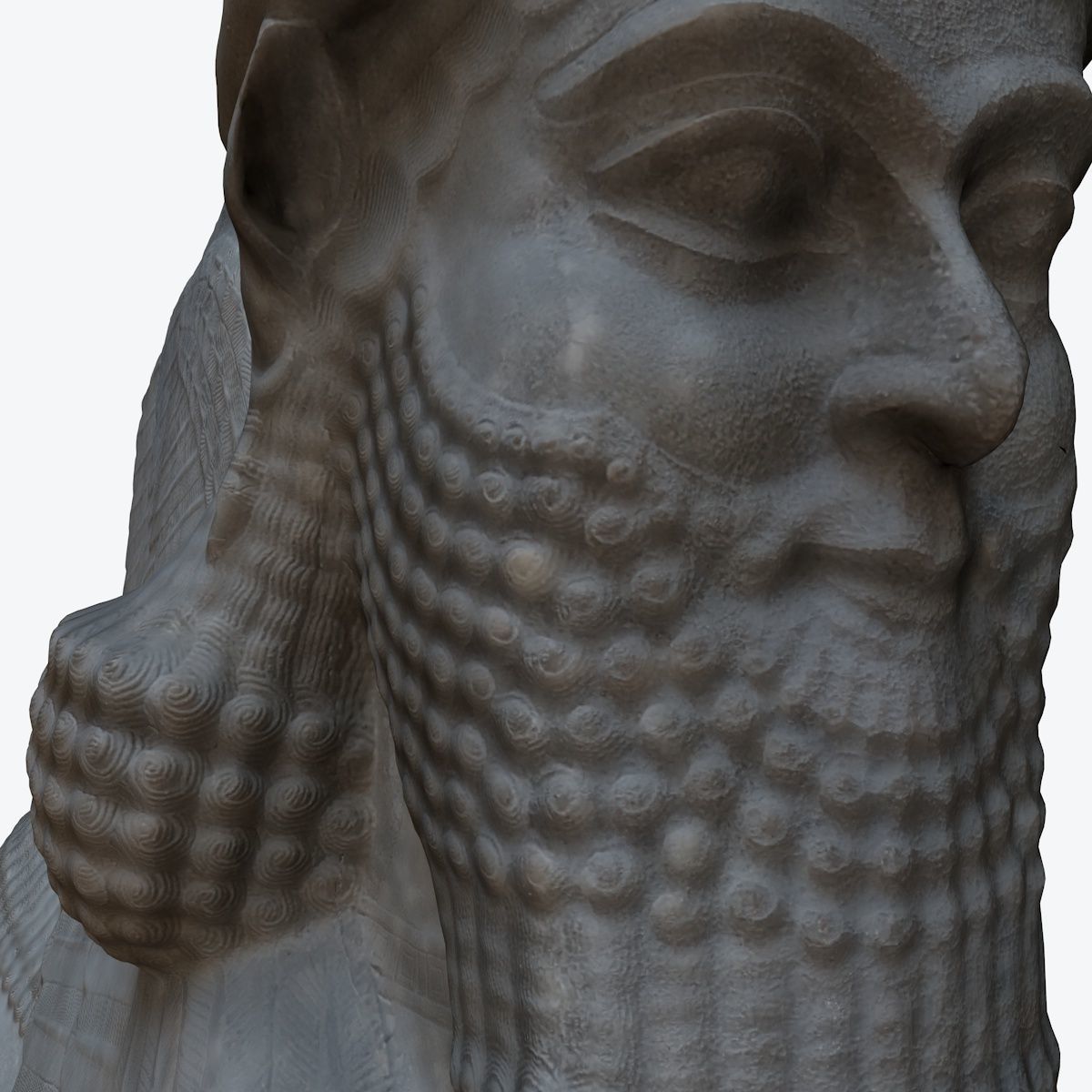 ASSYRIAN - WINGED BULL OF KORSABAD 3D model_87