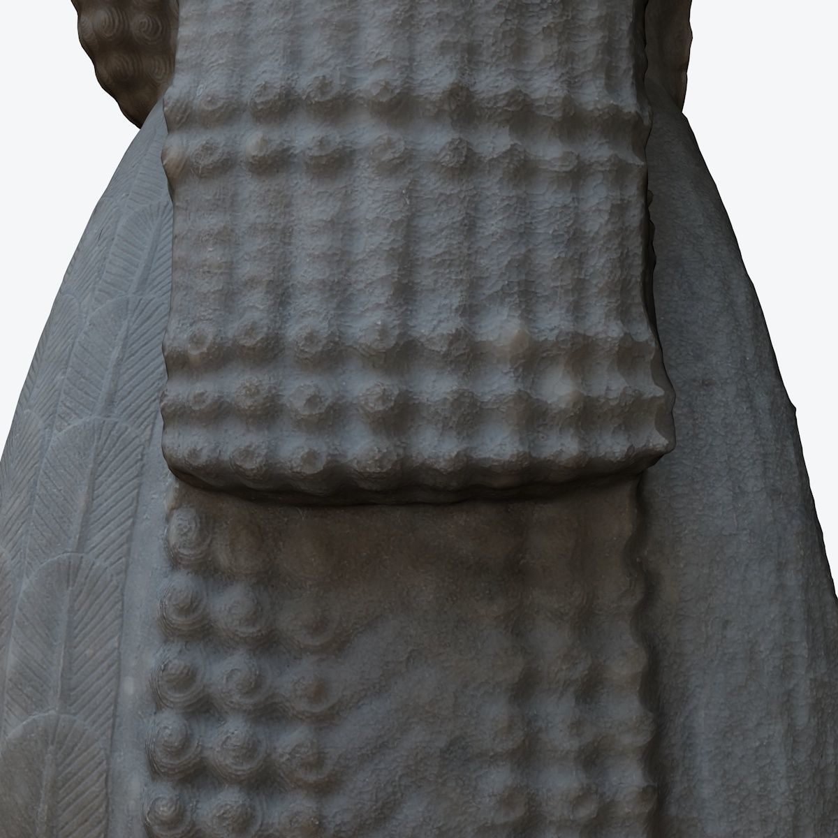 ASSYRIAN - WINGED BULL OF KORSABAD 3D model_16