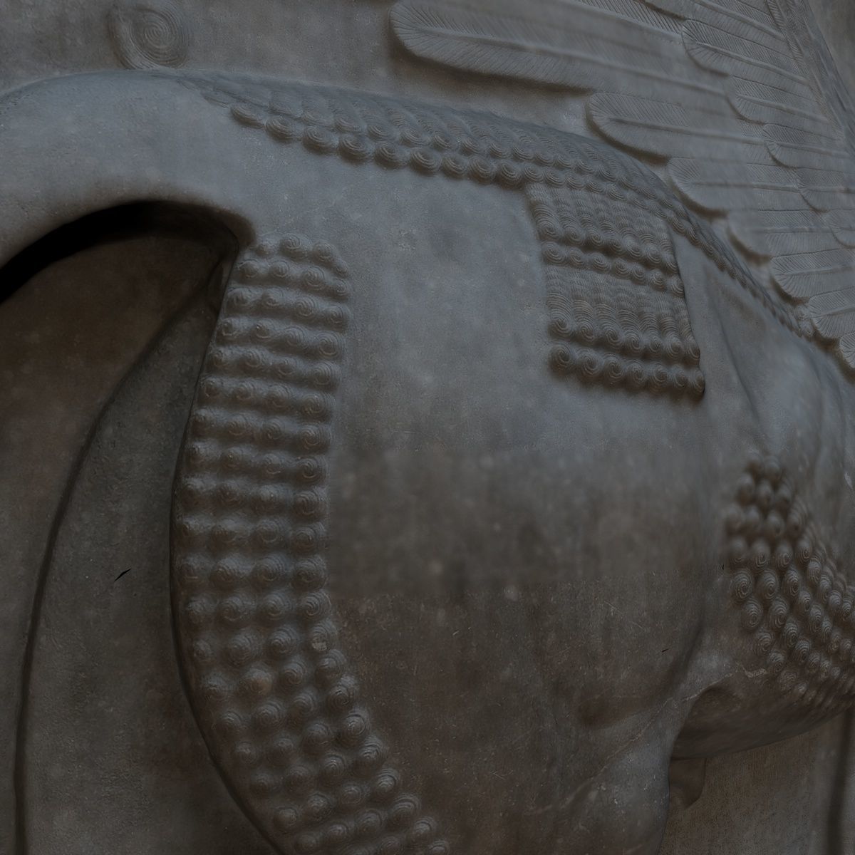 ASSYRIAN - WINGED BULL OF KORSABAD 3D model_41