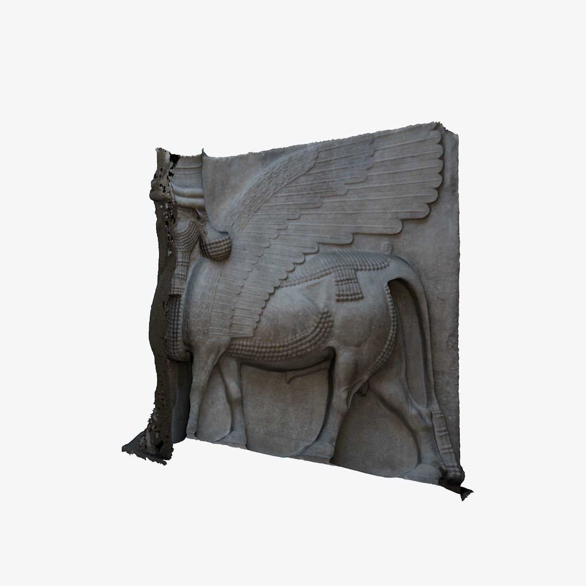 ASSYRIAN - WINGED BULL OF KORSABAD 3D model_97