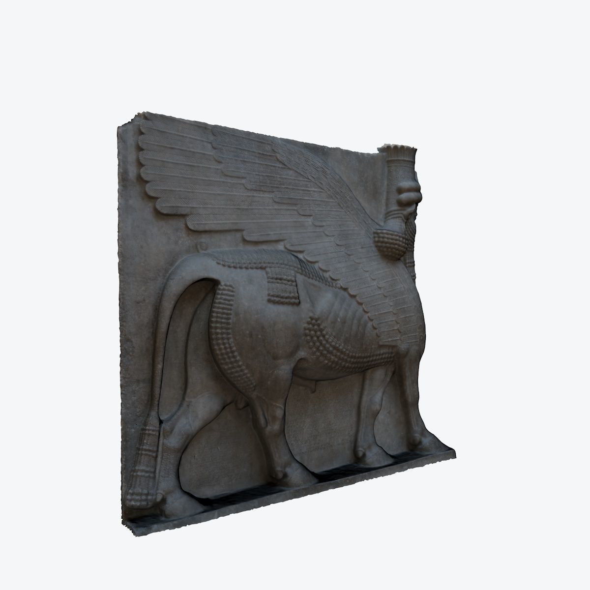 ASSYRIAN - WINGED BULL OF KORSABAD 3D model_99