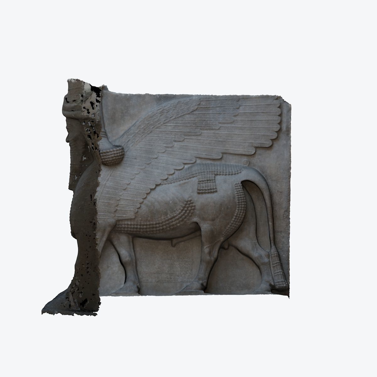 ASSYRIAN - WINGED BULL OF KORSABAD 3D model_96