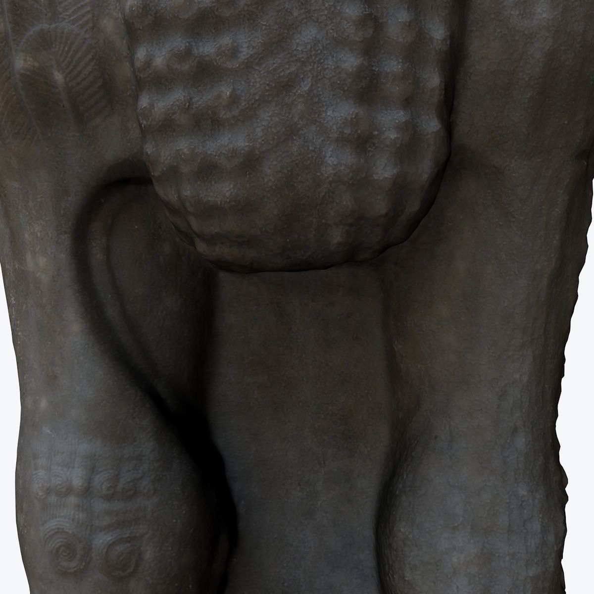 ASSYRIAN - WINGED BULL OF KORSABAD 3D model_21