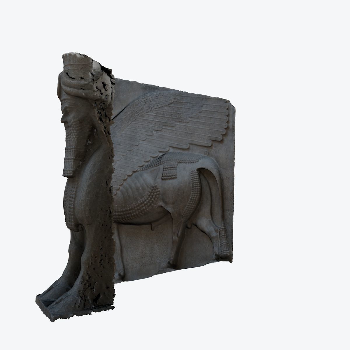 ASSYRIAN - WINGED BULL OF KORSABAD 3D model_91