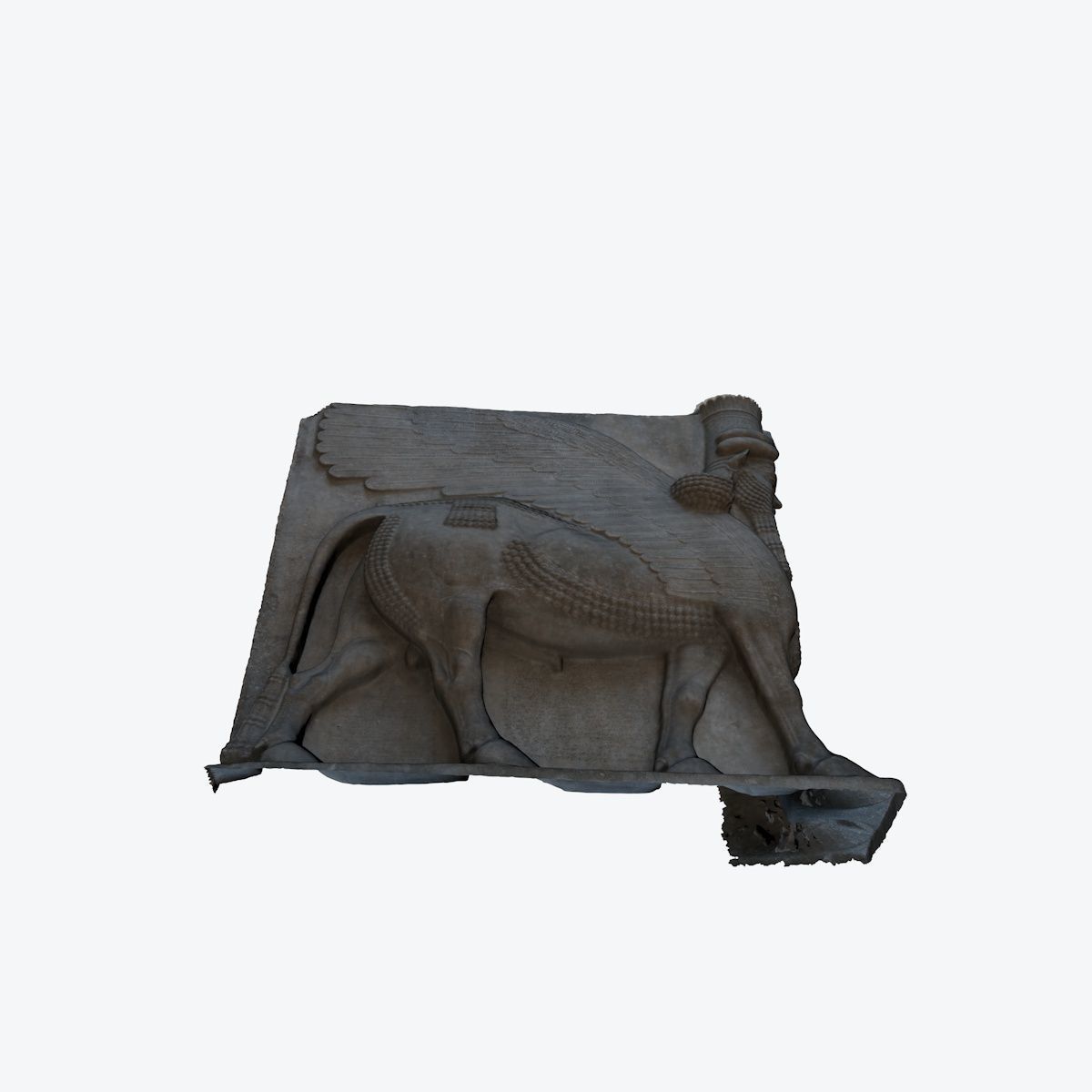 ASSYRIAN - WINGED BULL OF KORSABAD 3D model_82