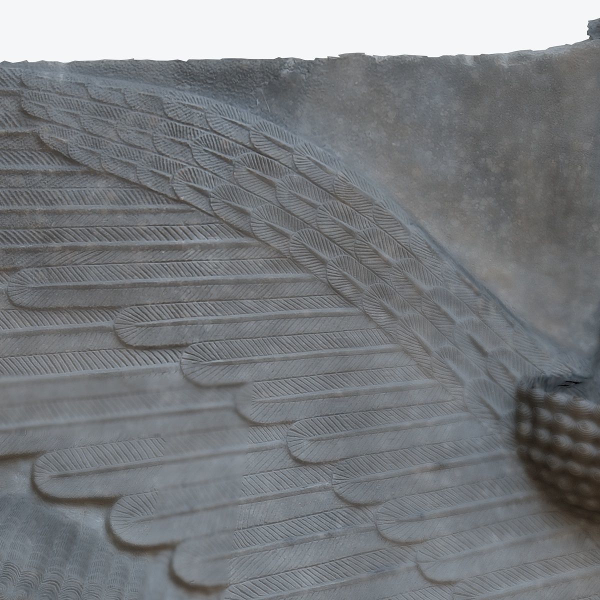 ASSYRIAN - WINGED BULL OF KORSABAD 3D model_115