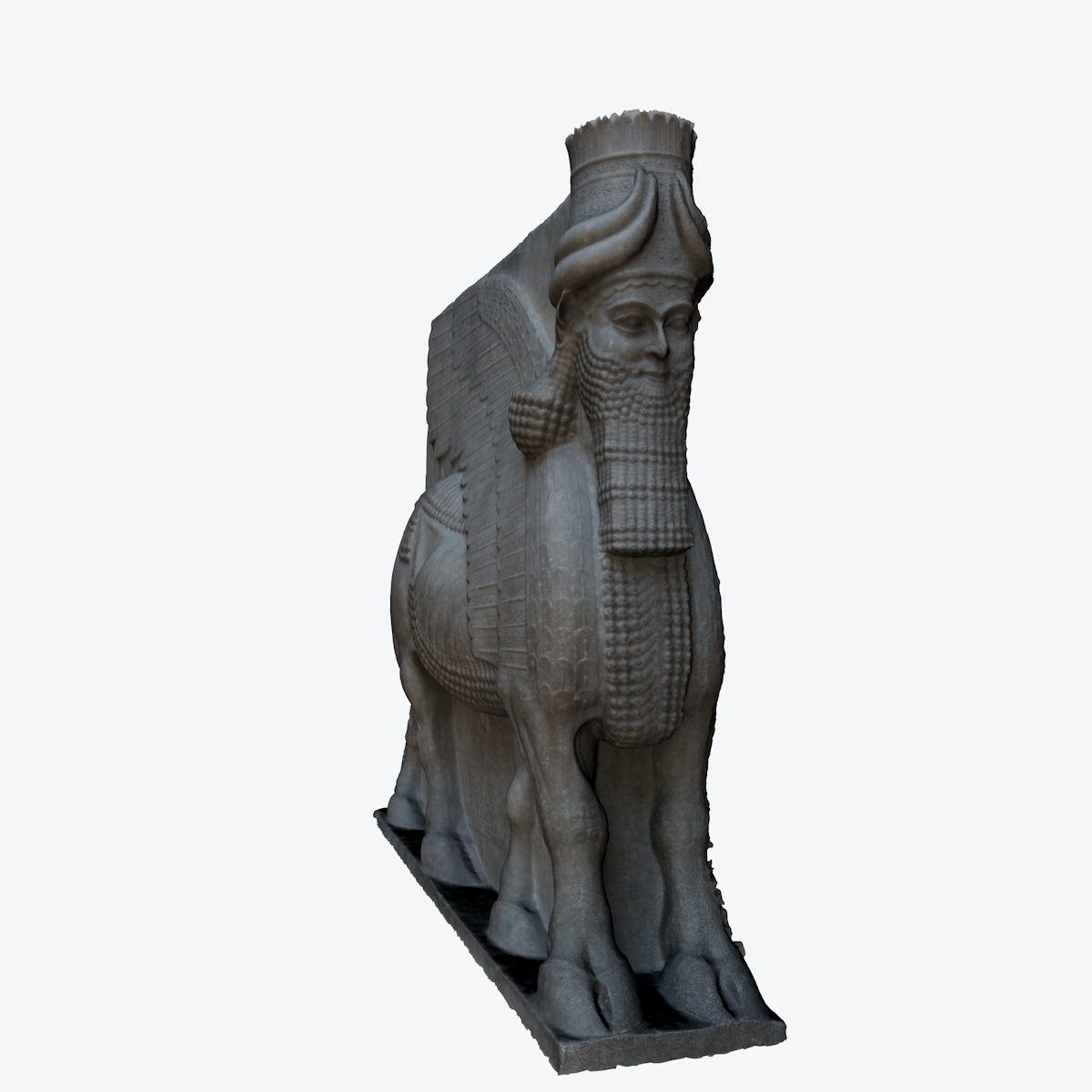 ASSYRIAN - WINGED BULL OF KORSABAD 3D model_94