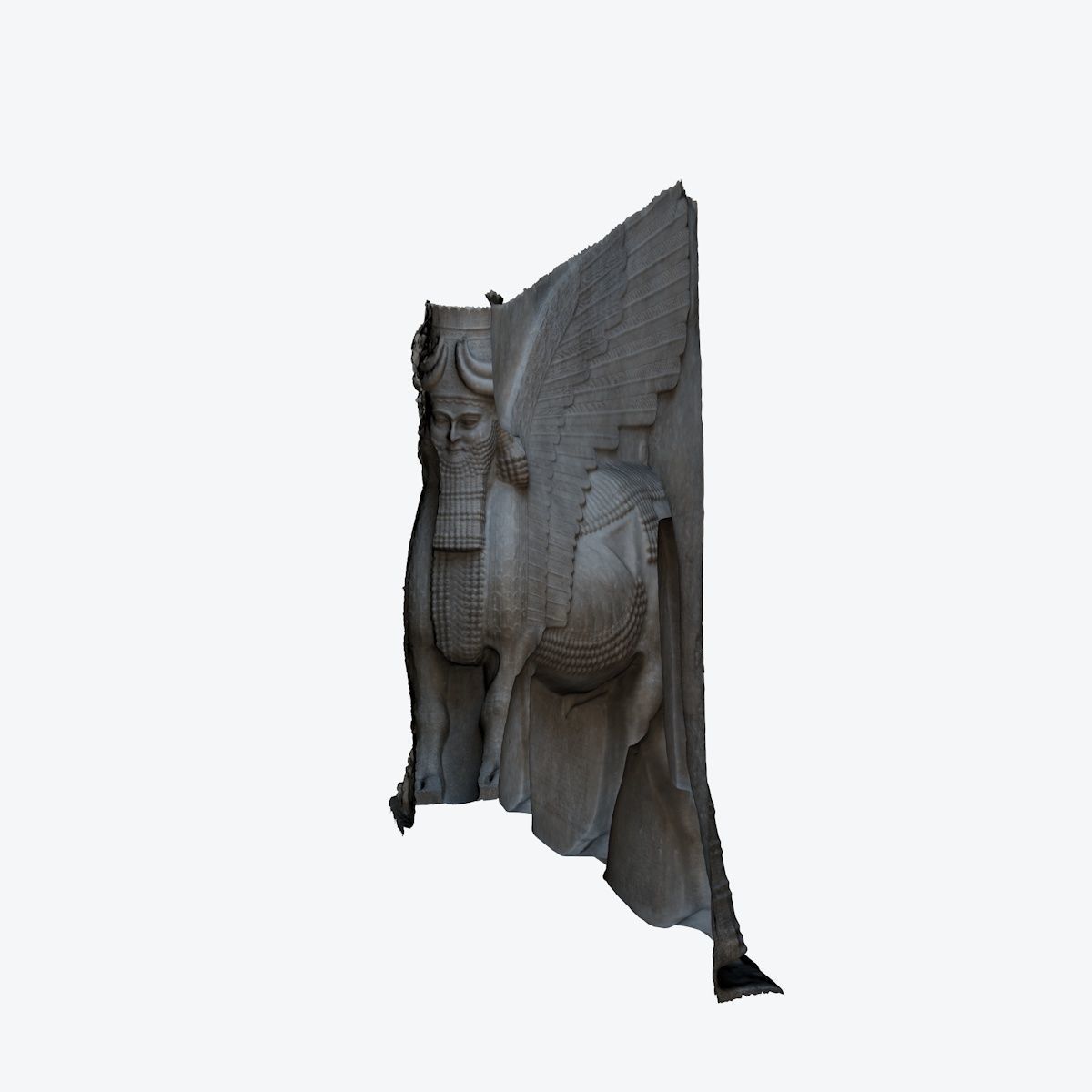 ASSYRIAN - WINGED BULL OF KORSABAD 3D model_93