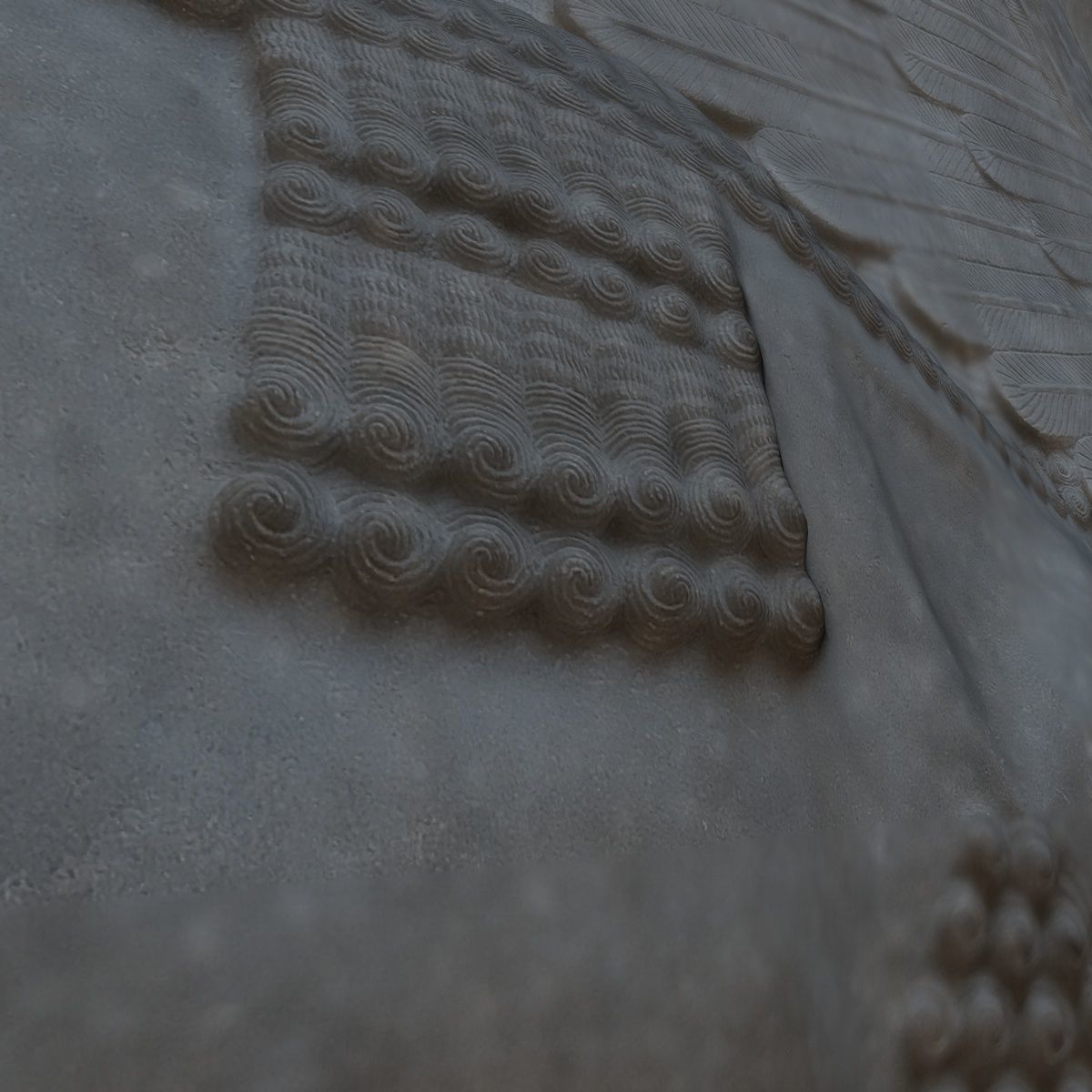 ASSYRIAN - WINGED BULL OF KORSABAD 3D model_44