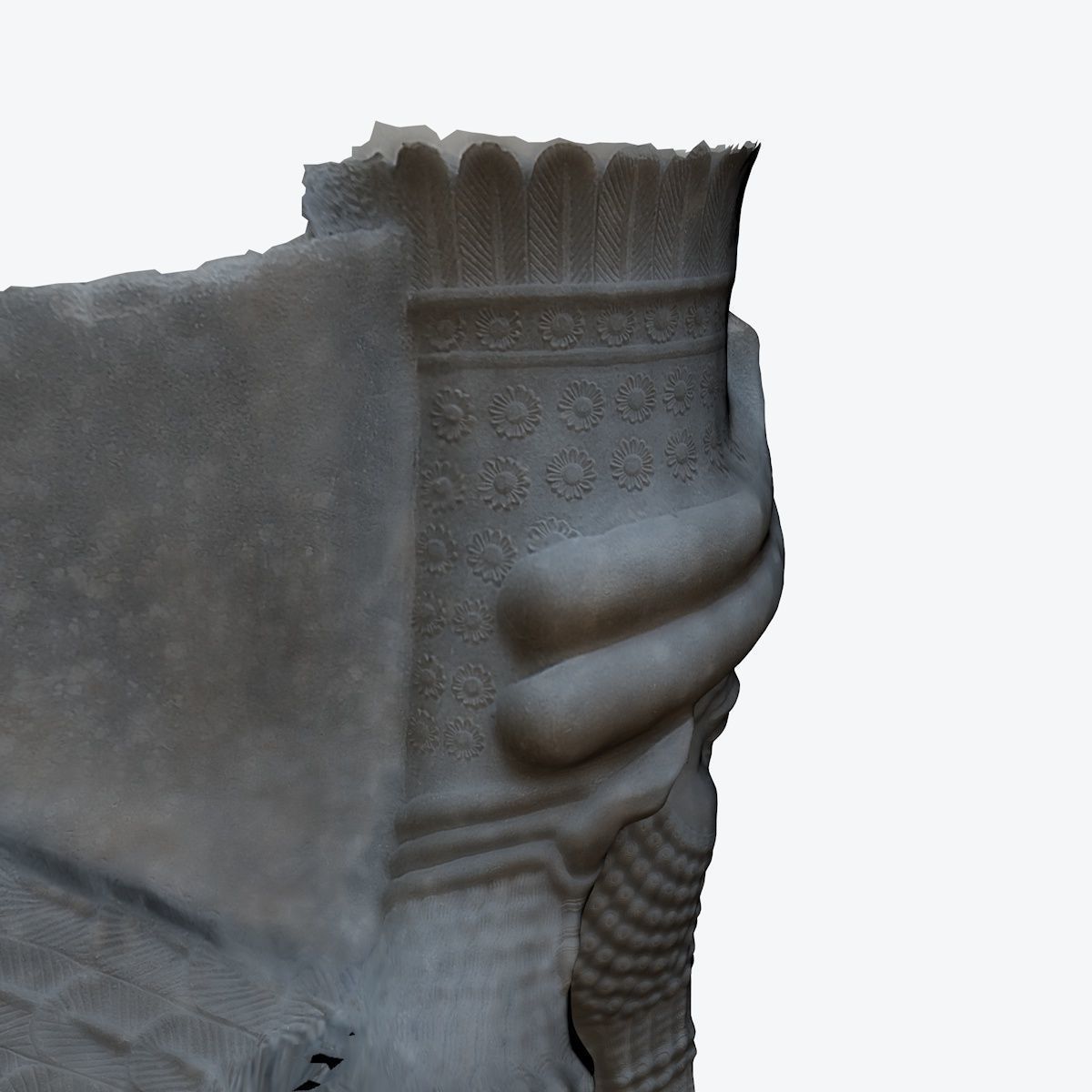 ASSYRIAN - WINGED BULL OF KORSABAD 3D model_33