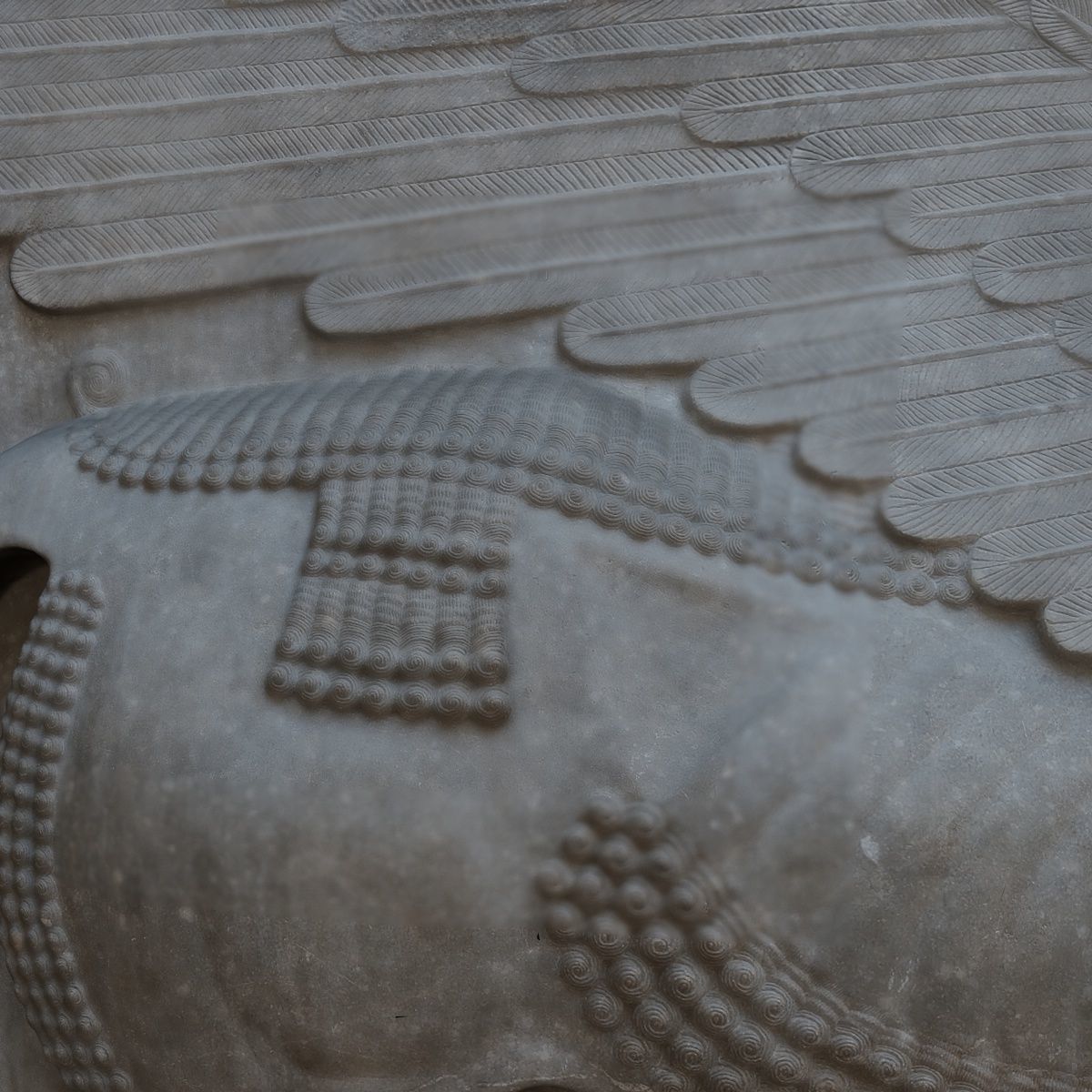 ASSYRIAN - WINGED BULL OF KORSABAD 3D model_40