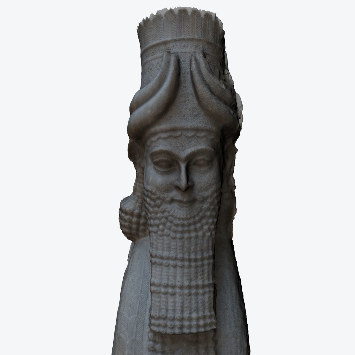 ASSYRIAN - WINGED BULL OF KORSABAD 3D model_5
