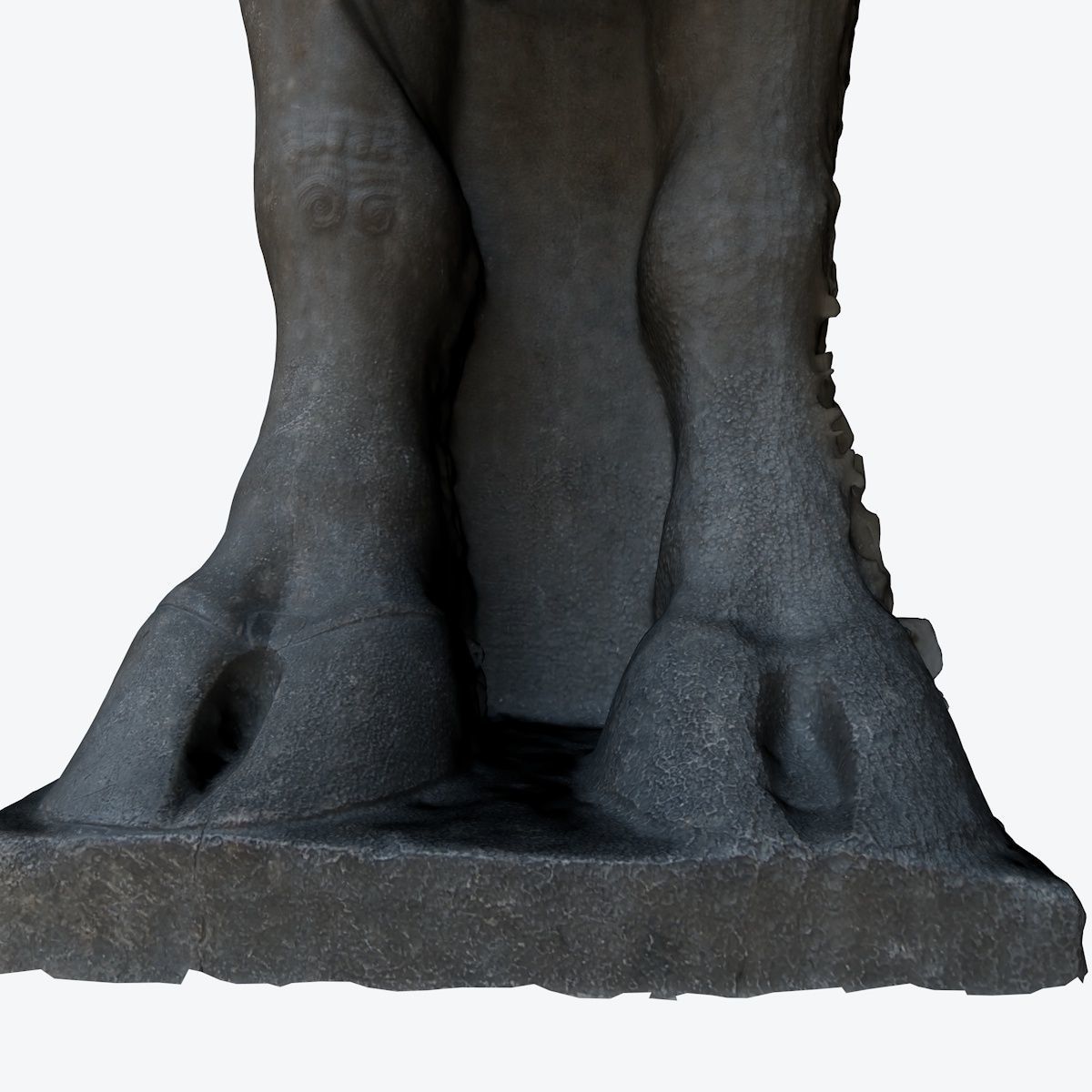 ASSYRIAN - WINGED BULL OF KORSABAD 3D model_29