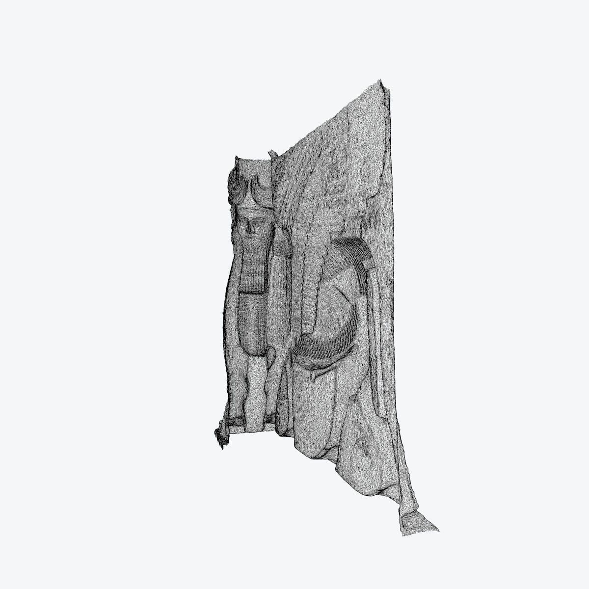 ASSYRIAN - WINGED BULL OF KORSABAD 3D model_107