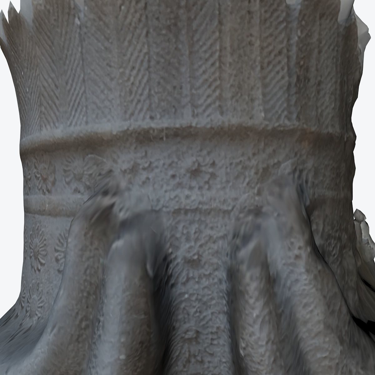ASSYRIAN - WINGED BULL OF KORSABAD 3D model_7