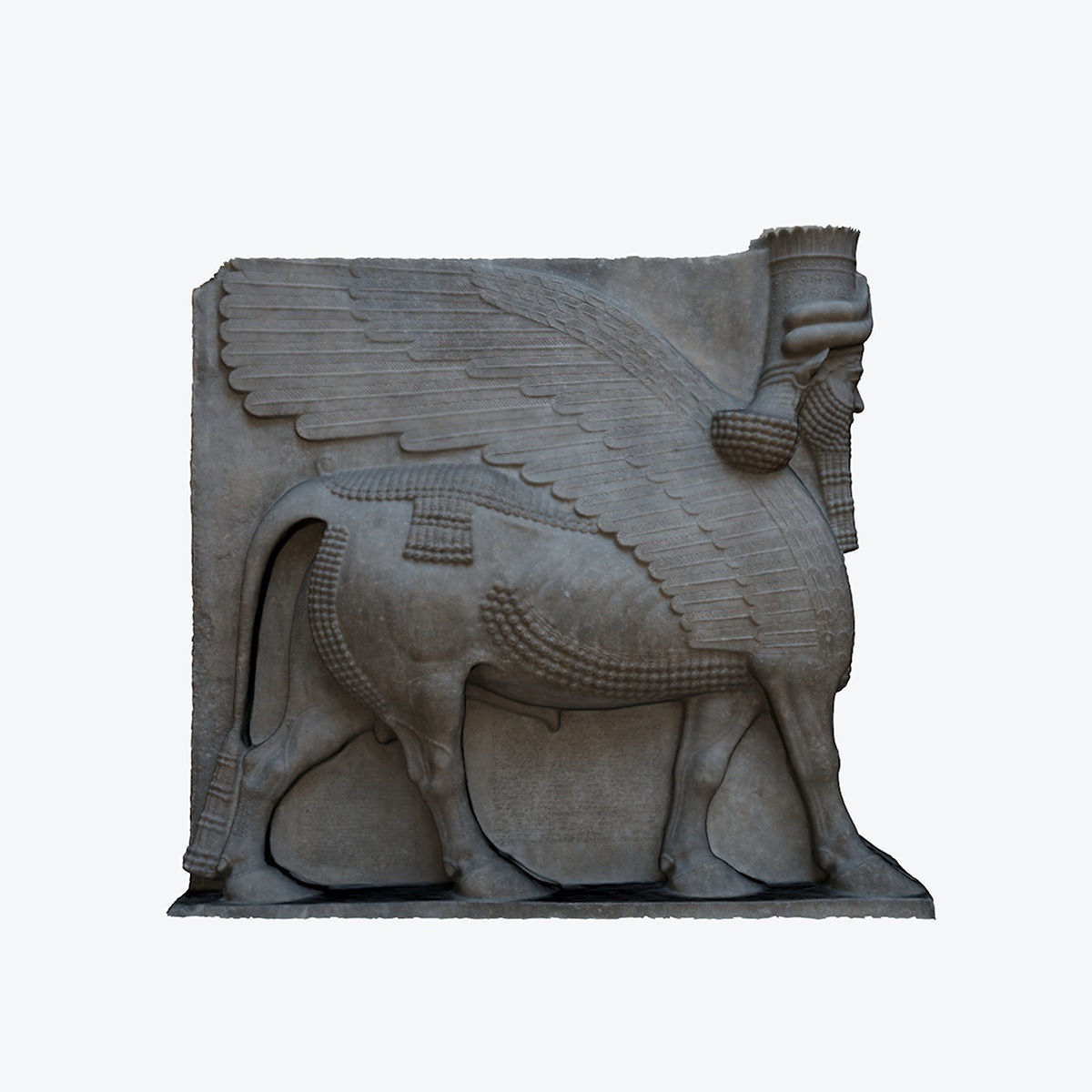 ASSYRIAN - WINGED BULL OF KORSABAD 3D model_116