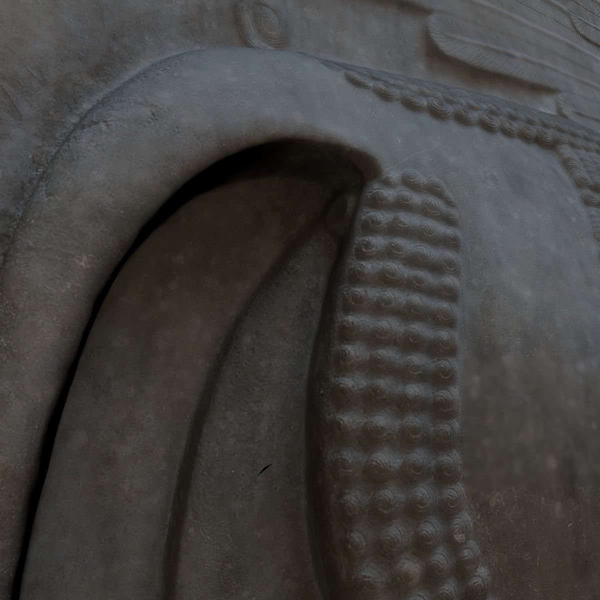 ASSYRIAN - WINGED BULL OF KORSABAD 3D model_43