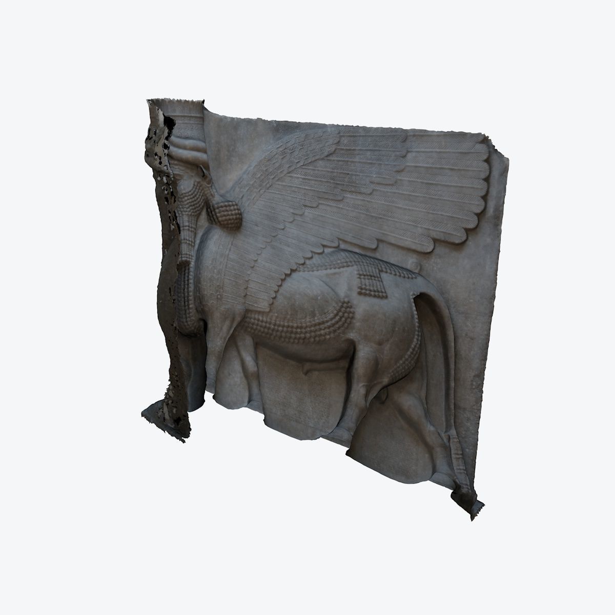 ASSYRIAN - WINGED BULL OF KORSABAD 3D model_84