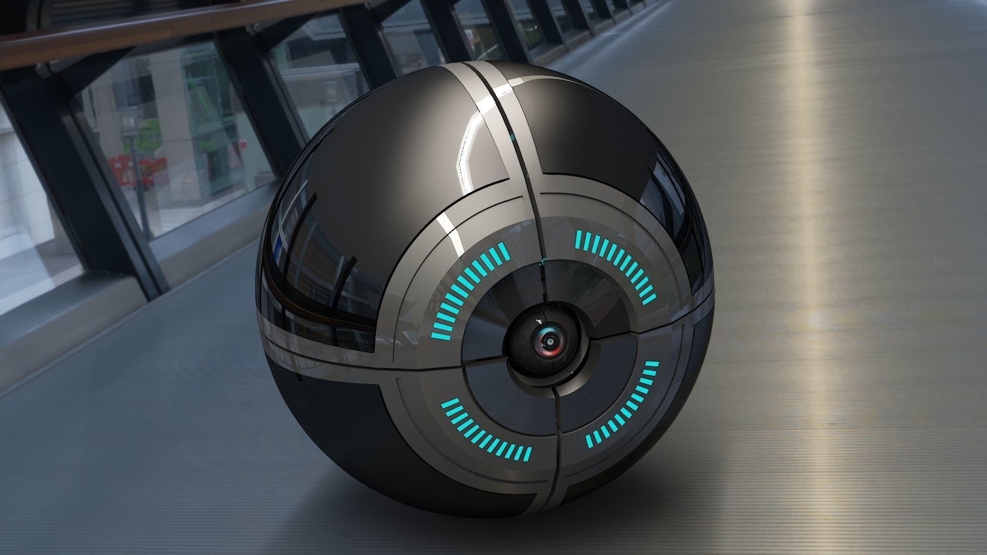 Spider Robot v2 3D model_6