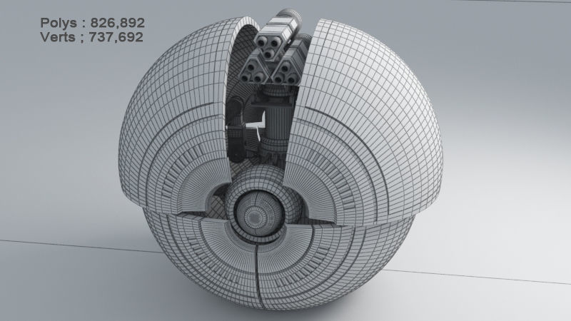 Spider Robot v2 3D model_9