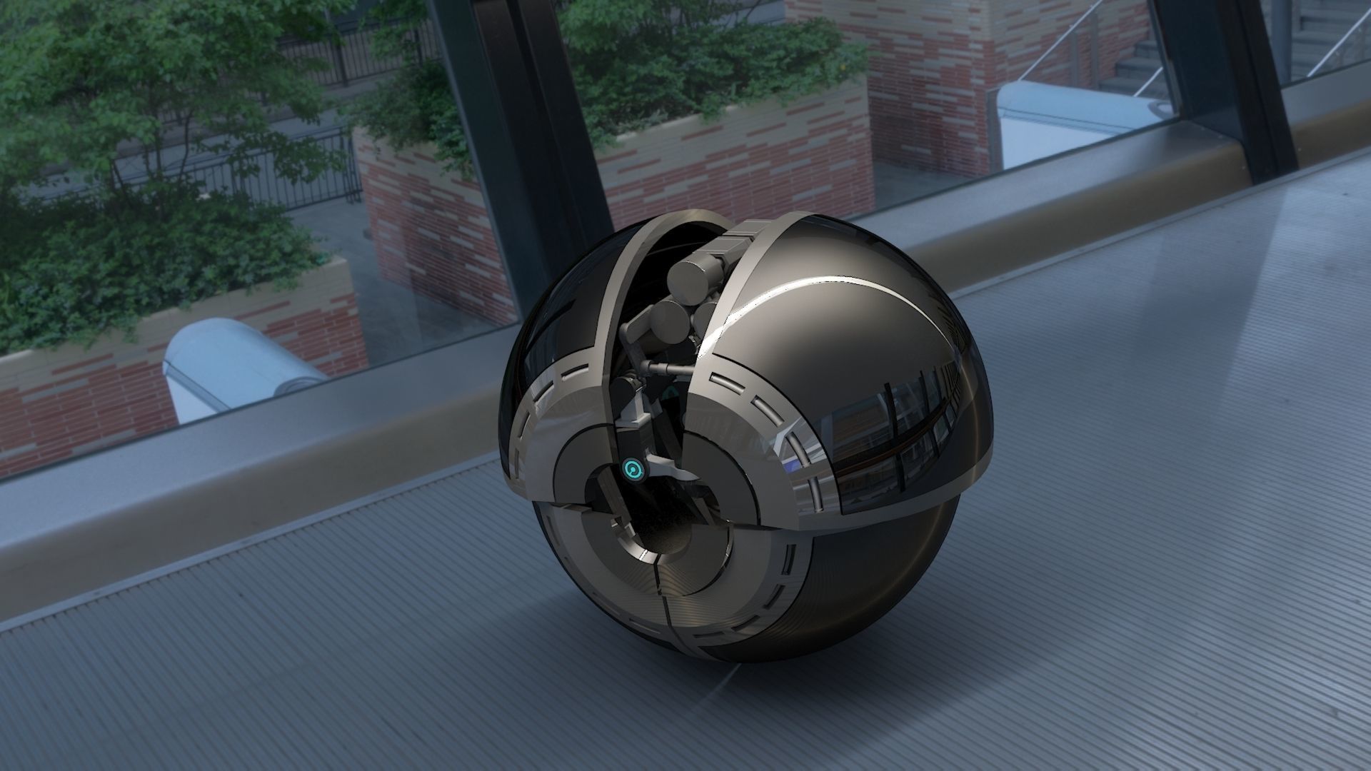 Spider Robot v2 3D model_5