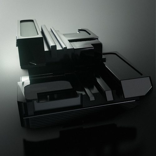 Hard Surface Model- Heavy Machinery 3D model