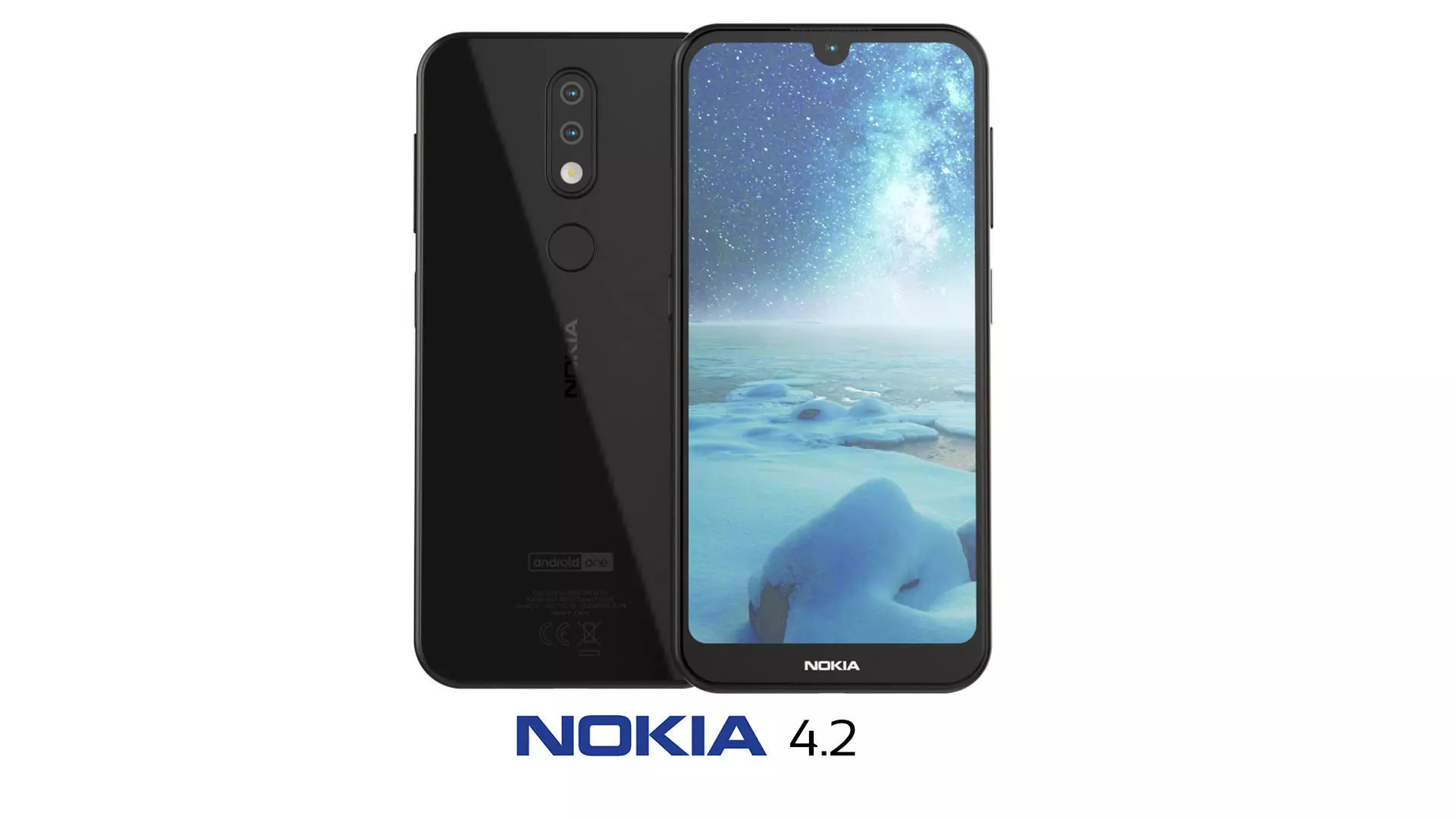 Nokia 4 2 Black 3D model_0