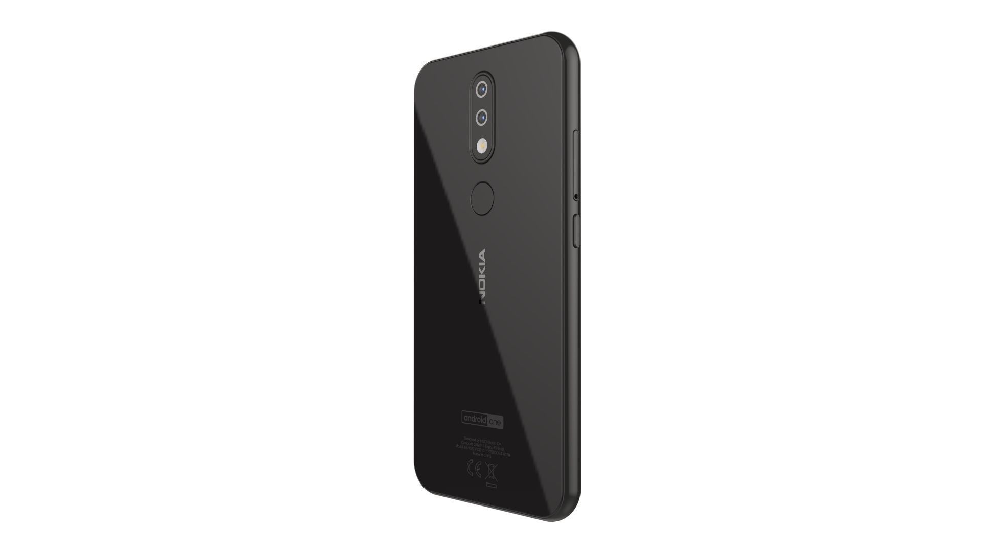 Nokia 4 2 Black 3D model_4