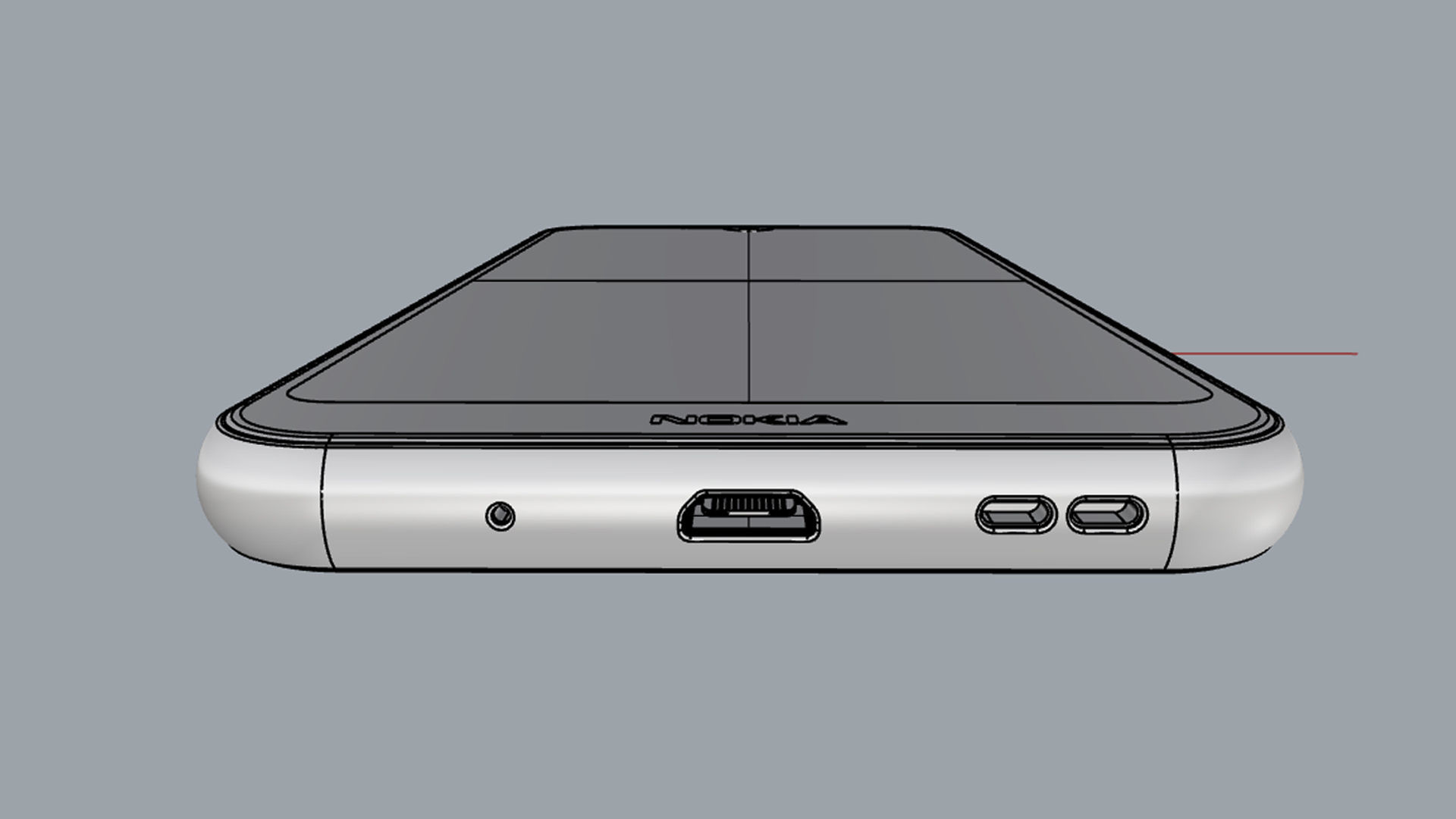 Nokia 4 2 Black 3D model_17