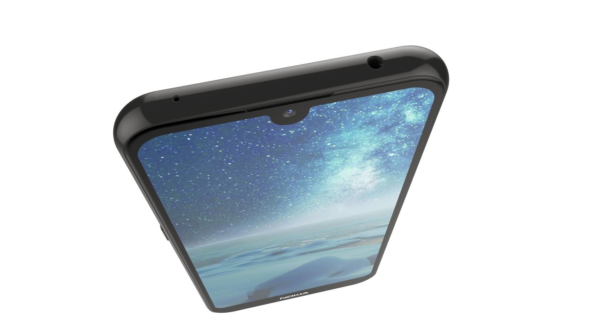 Nokia 4 2 Black 3D model_13