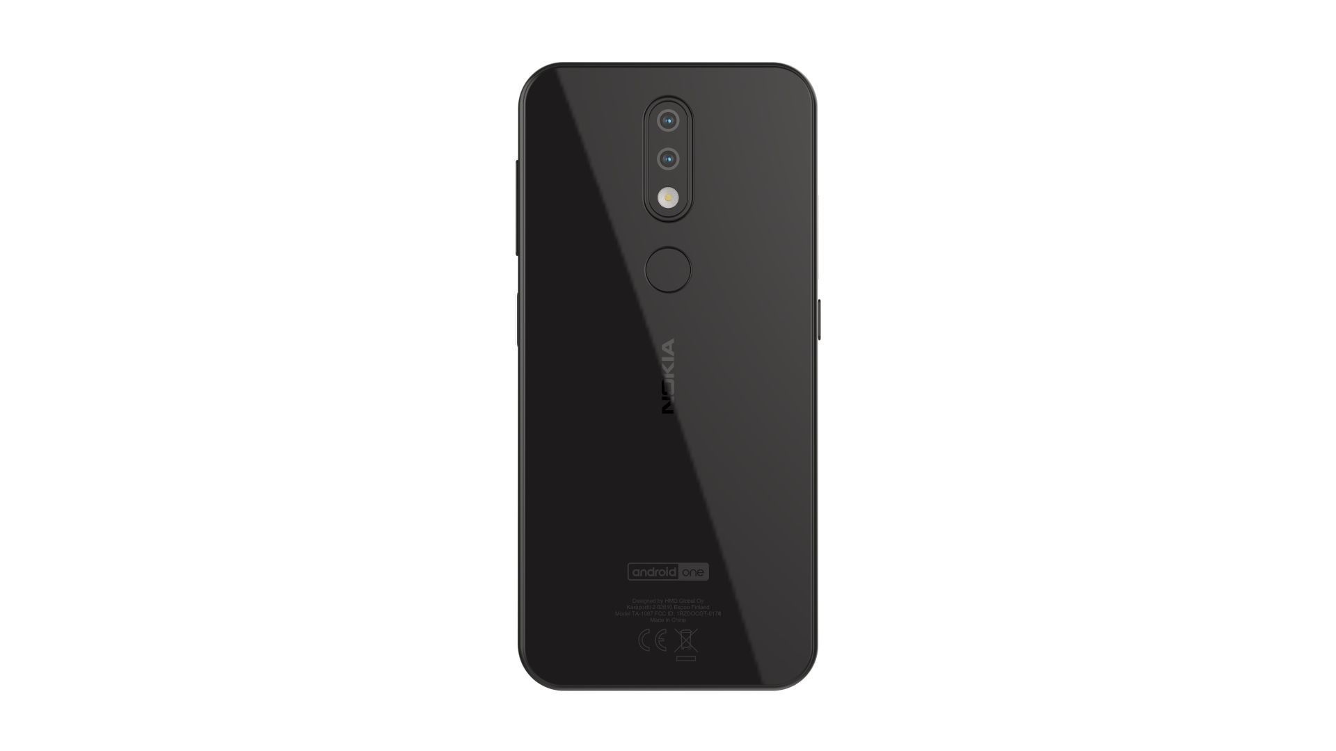 Nokia 4 2 Black 3D model_5