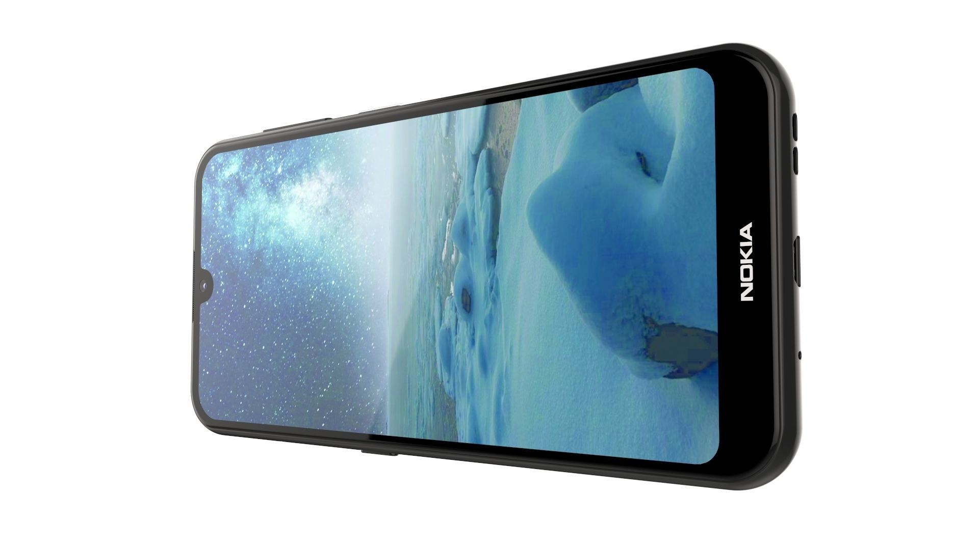 Nokia 4 2 Black 3D model_16