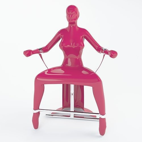 Latex Throne  3D model