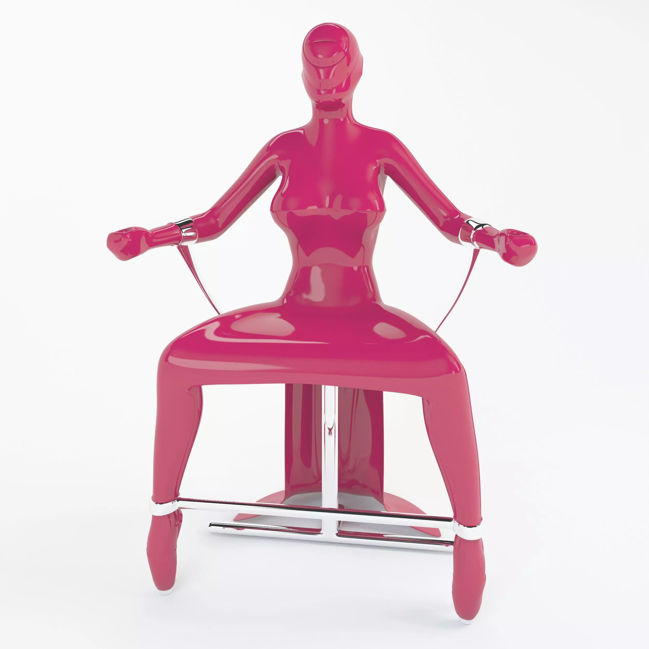 Latex Throne  3D model_0