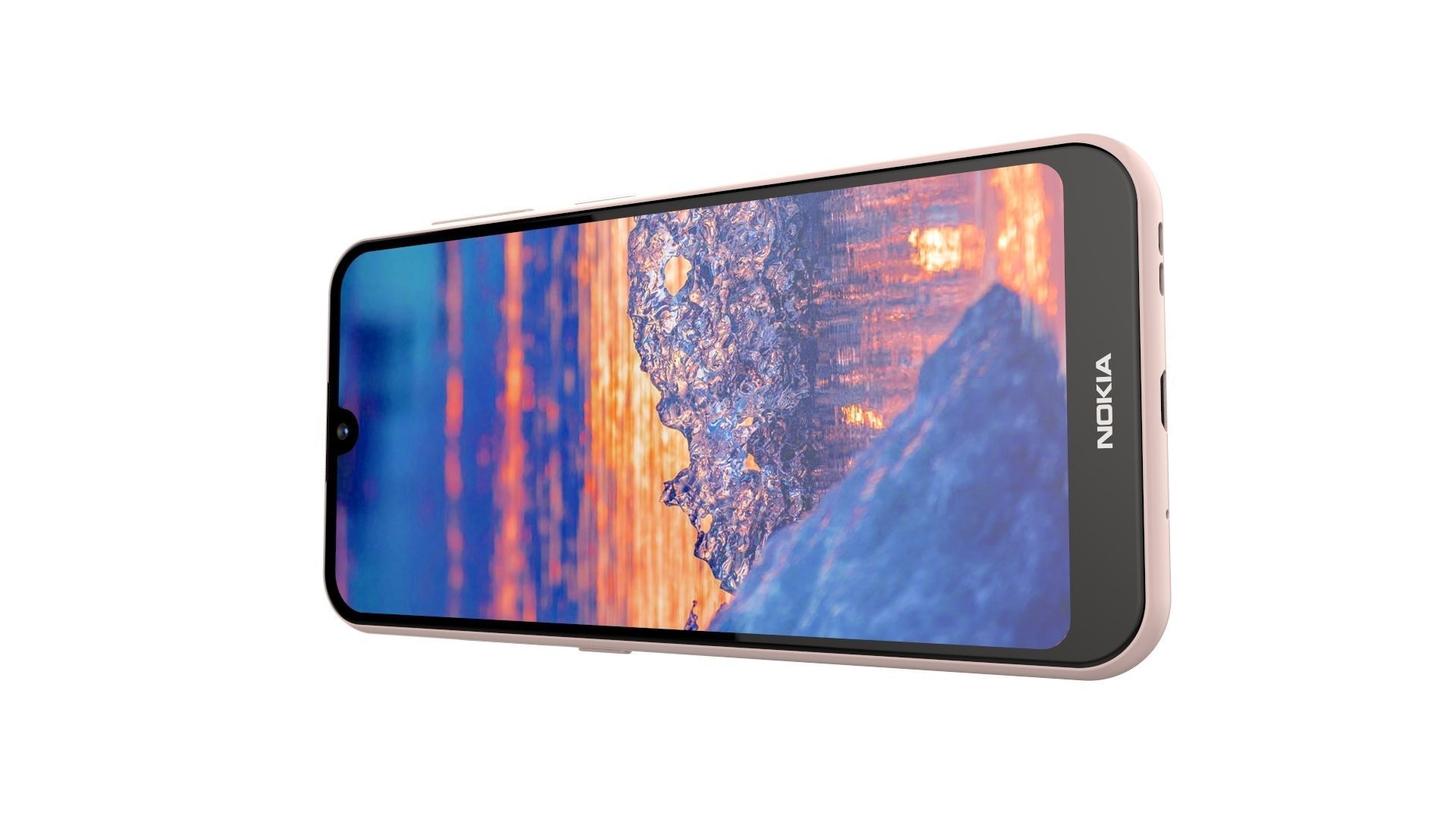 Nokia 4 2 Pink Sand 3D model_16