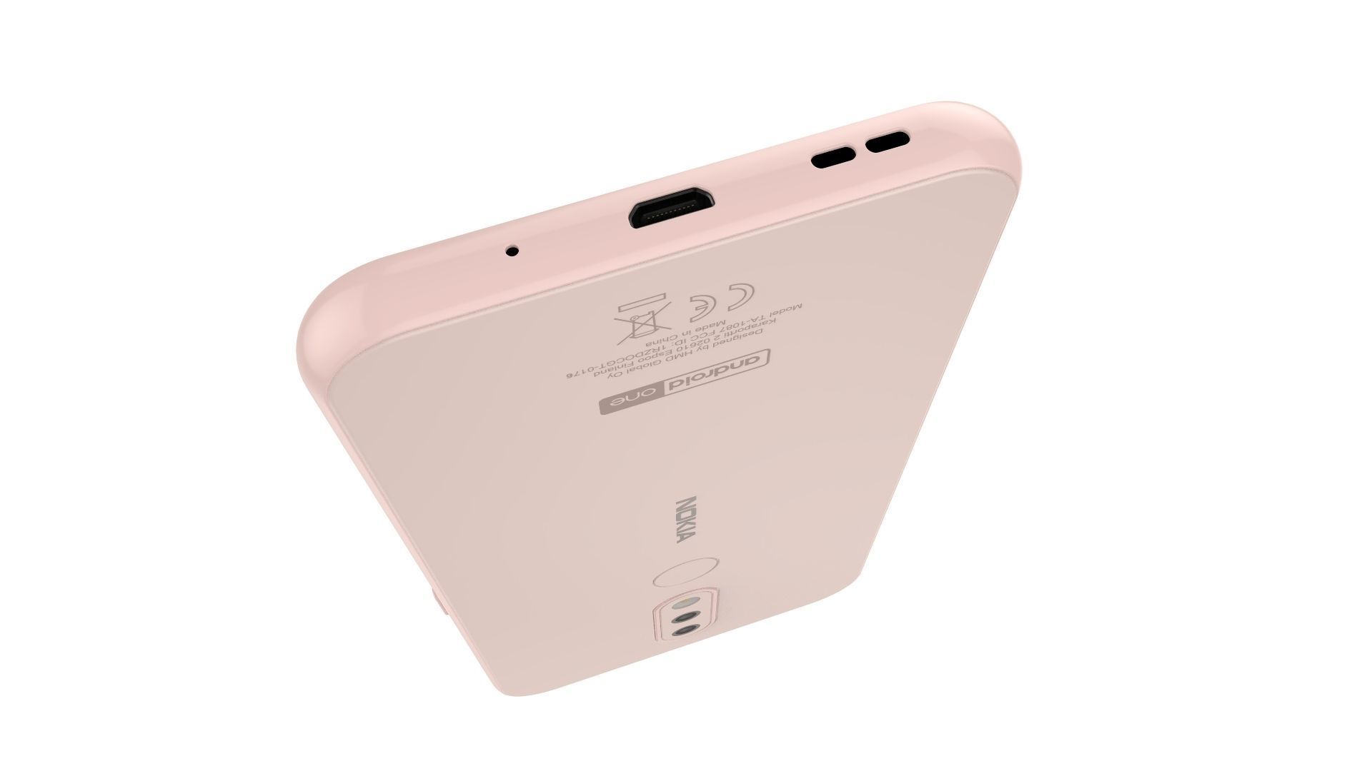 Nokia 4 2 Pink Sand 3D model_14