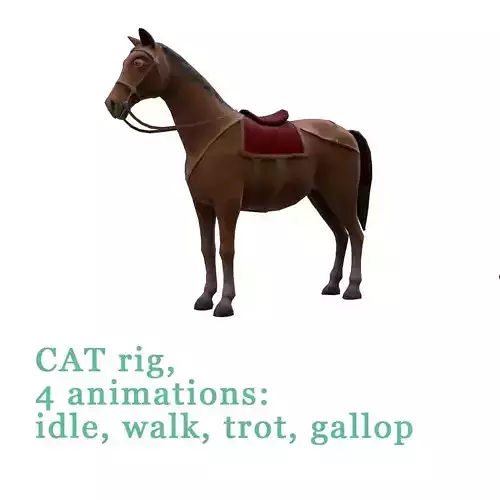 Animated horses